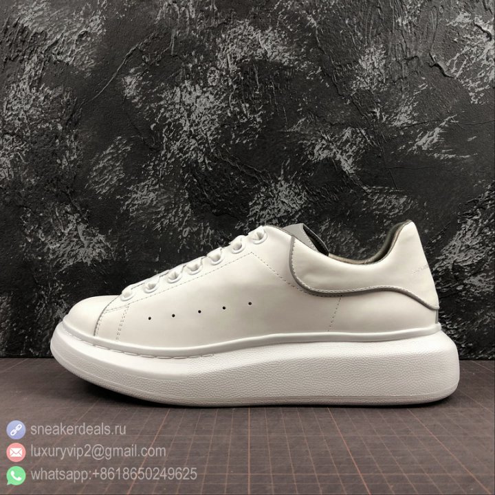 Alexander McQueen 2019 Unisex Sneakers PELLE S GOMMA 462214 WHGP7 3M White